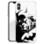Finoo Iphone X Hardcase Handyhülle Made In Germany Hülle mit Motiv für Optimalen Schutz Polycarbonat Tasche Case Cover Schutzhülle für Dein Iphone X - Batman Illustration - 1