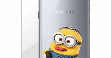 Hülle für Samsung Galaxy S8 Plus - Minions Handyhülle mit Motiv und Optimalen Schutz Tasche Case Hardcase Cover Schutzhülle - Kleiner Spott - 1