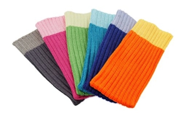 iPhone X Handysocke Strick-Tasche in grau Original smartec24® Rundumschutz dank dicker dicht gestrickter Wolle passt sich dank Strech perfekt dem jeweiligen Smartphone an - 3