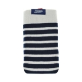 Jean Paul Gaultier Handysocke Sailor Blau/Weiß für max. Phone: 136,6 × 69,8 × 7,9 mm - 1