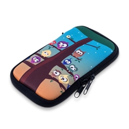 kwmobile Handytasche für Smartphones M - 5,5" - Neopren Handy Tasche Hülle Cover Case Schutzhülle - 15,2 x 8,3 cm Innenmaße - 1
