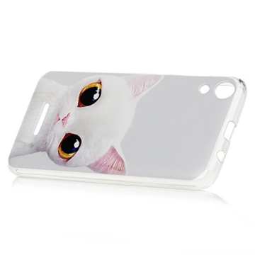 MAXFE.CO Handyhülle für WIKO Lenny 4 Hülle TPU Silikon Tasche Kätzchen Muster Weich Backcover Handytasche Dünn Etui Case - 4