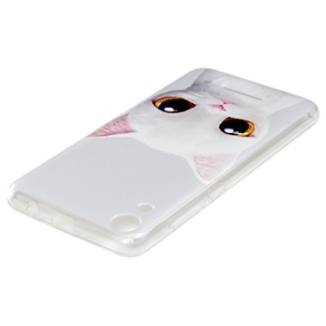 MAXFE.CO Handyhülle für WIKO Lenny 4 Hülle TPU Silikon Tasche Kätzchen Muster Weich Backcover Handytasche Dünn Etui Case - 5