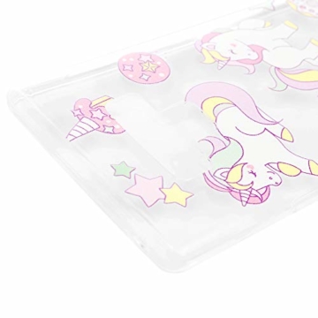 Note 9 Handyhülle Samsung Galaxy Note9 Hülle Case Cover Transparent Silikon Slim Tasche Durchsichtige Schutzhülle Handytasche Skin Softcase Schale Bumper Handycover*3 Rückhülle Mädchen-Einhorn - 8
