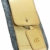 OrLine Handytasche für LG K10 LTE mit Silikon Case. Hülle mit Verschluß und EC-Kartenfach aus Echtleder. Beige-Grau Etui aus Leder und Filz. Die Schlüsselan echt Kuhfell - 3
