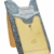 OrLine Handytasche für LG K10 LTE mit Silikon Case. Hülle mit Verschluß und EC-Kartenfach aus Echtleder. Beige-Grau Etui aus Leder und Filz. Die Schlüsselan echt Kuhfell - 4
