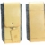 OrLine Handytasche für LG K10 LTE mit Silikon Case. Hülle mit Verschluß und EC-Kartenfach aus Echtleder. Beige-Grau Etui aus Leder und Filz. Die Schlüsselan echt Kuhfell - 6