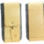 OrLine Handytasche für LG K10 LTE mit Silikon Case. Hülle mit Verschluß und EC-Kartenfach aus Echtleder. Beige-Grau Etui aus Leder und Filz. Die Schlüsselan echt Kuhfell - 6