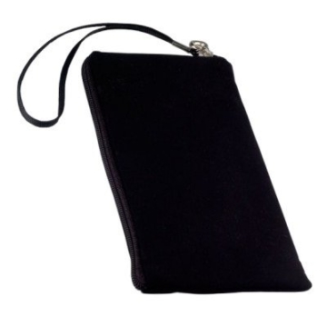 Smart Planet® Hochwertiges SoftCase XL Hülle Neopren Smartphone Universal Tasche für z.B. iPhone 8 Galaxy S7 S8 / Edge A5 A7, Note Huawei P10 / lite Wiko usw. schwarz - 2